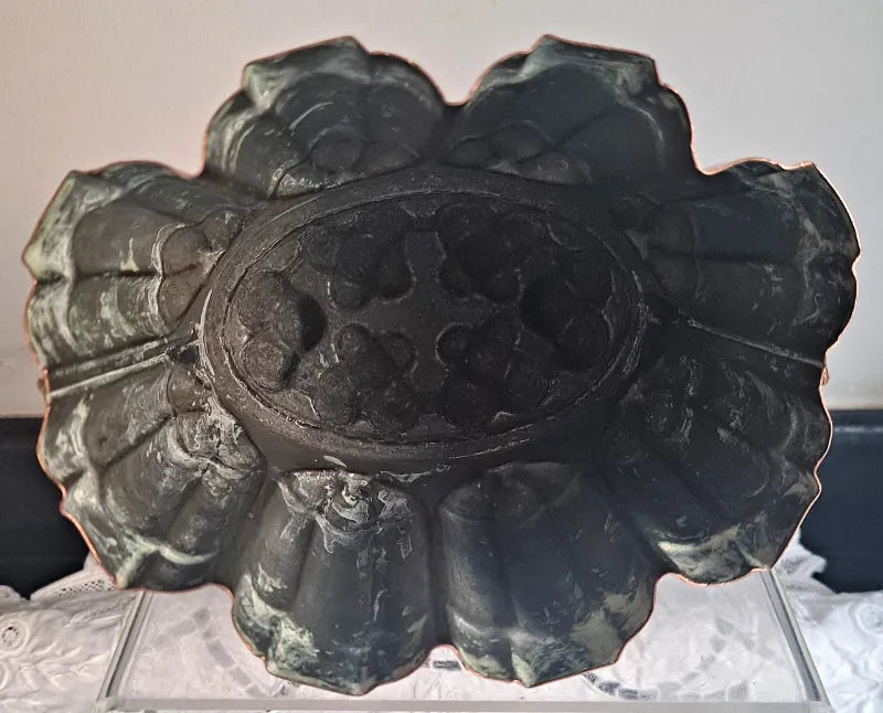 Antique English Victorian Copper Kitchen Mould