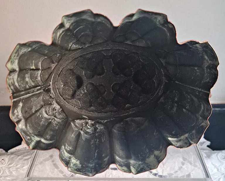 Antique English Victorian Copper Kitchen Mould