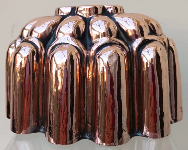 Antique English Victorian Copper Kitchen Mould