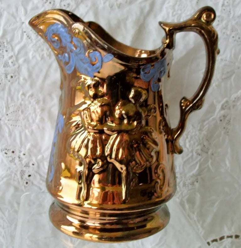 Antique Victorian Copper Lustre 