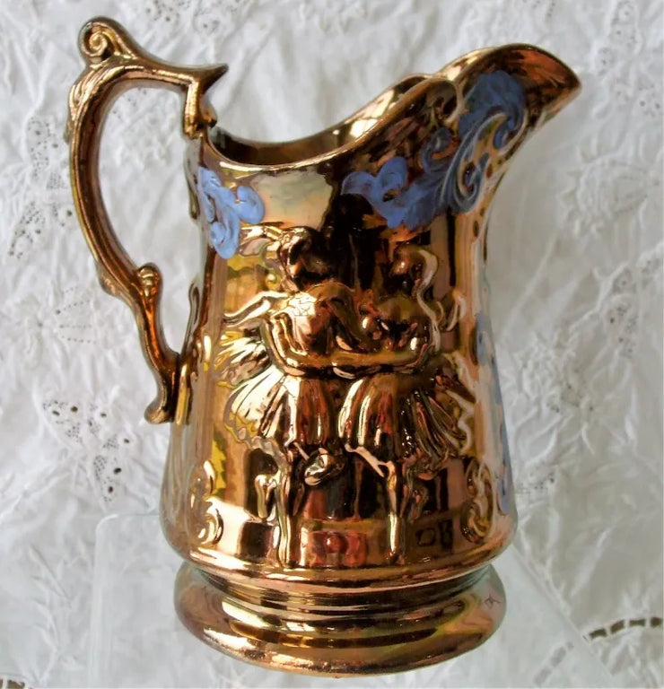 Antique Victorian Copper Lustre 