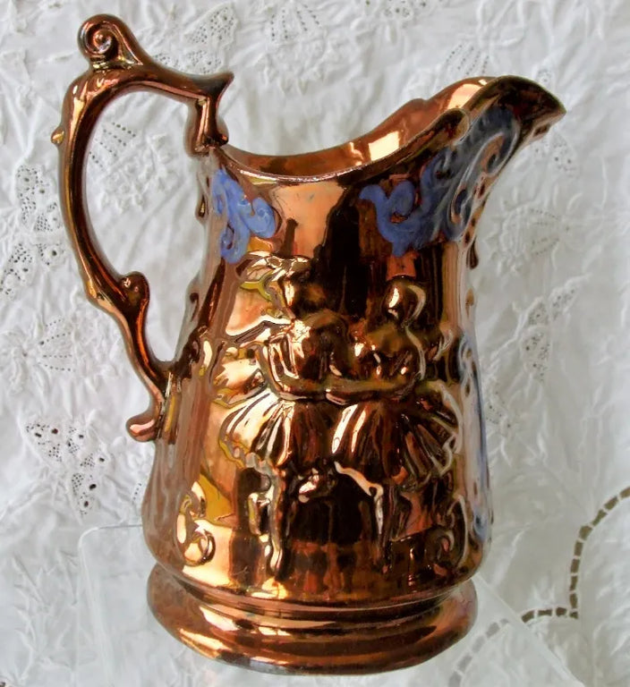 Antique Victorian Copper Lustre 