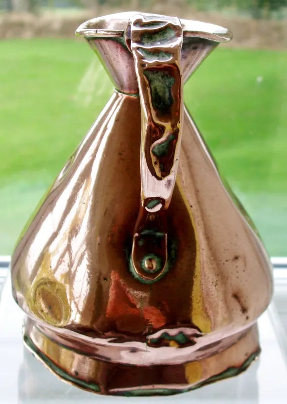 Antique English Victorian Copper Pint Measure