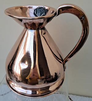 Antique English Victorian Copper Pint Measure