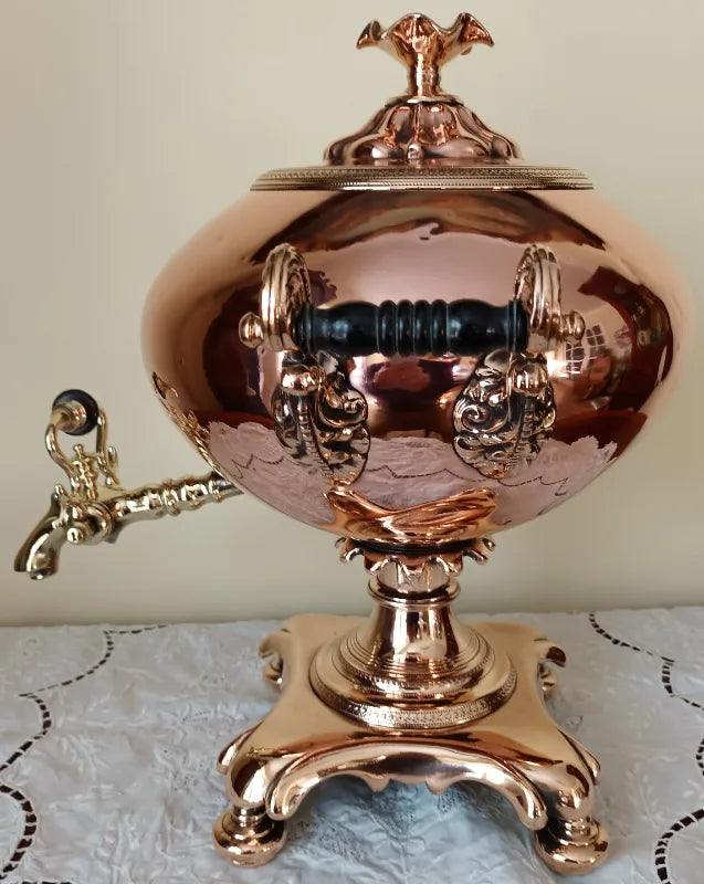 Antique English Georgian Copper Samovar