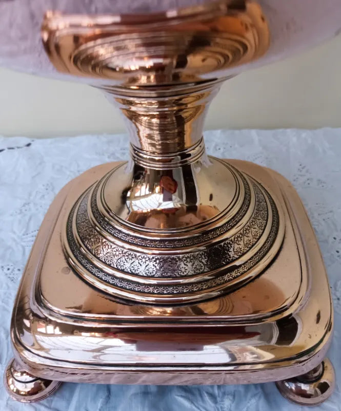 Antique English Georgian Copper Samovar