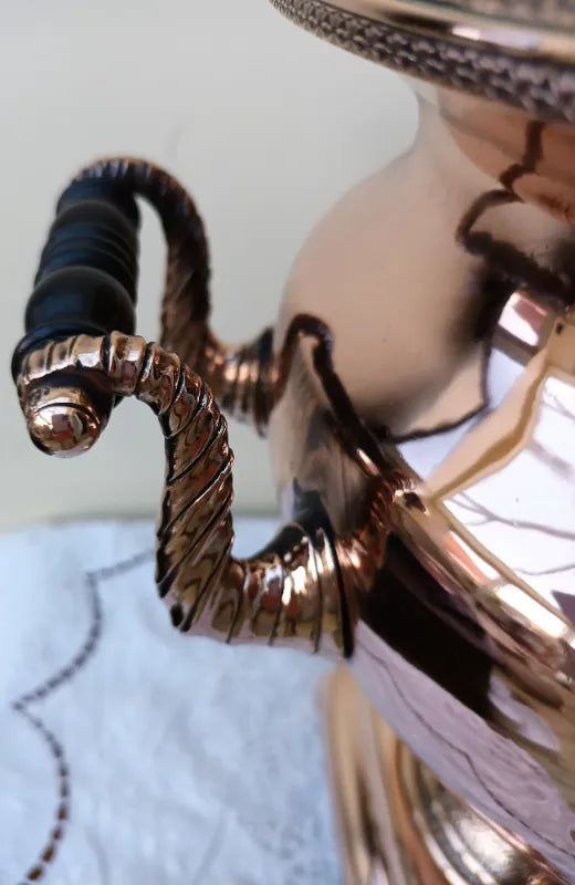 Antique English Georgian Copper Samovar