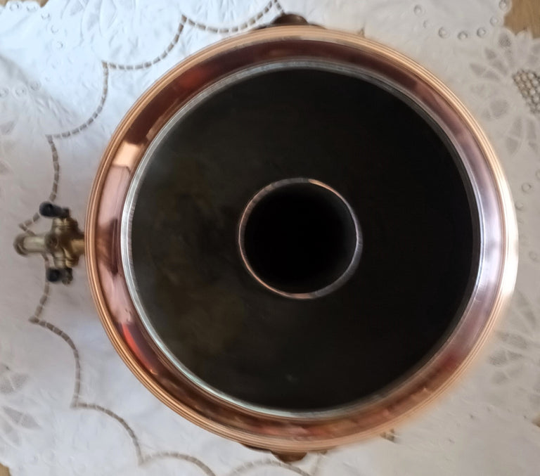 Antique English Georgian Copper Samovar