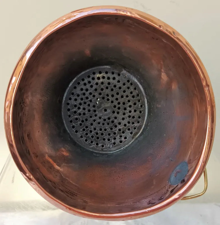 Antique English Victorian Copper Wine Funnel