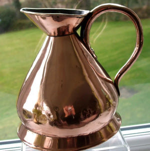 Copper Quarter Gallon Measure