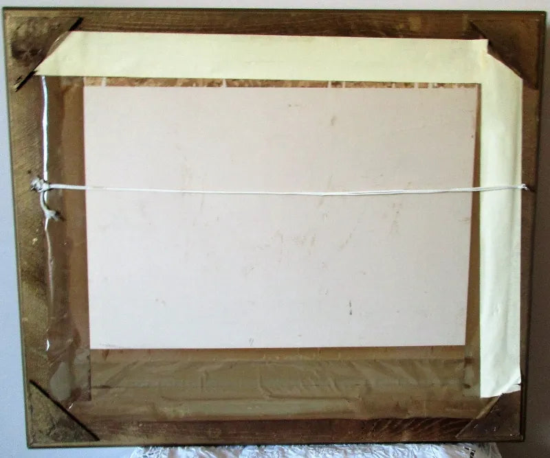 Cream Roses & Violas ~ Watercolour ~ Reg Johnson ~ c. 1990