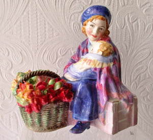 Vintage Royal Doulton Porcelain Figurine ~ "Curly Knob" ~ HN 1627