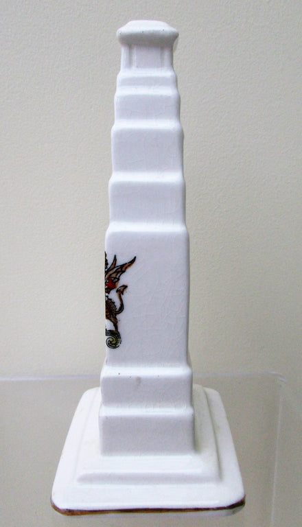 Antique Cyclone Crested Ware ~ The Cenotaph, London