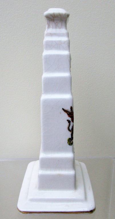 Antique Cyclone Crested Ware ~ The Cenotaph, London