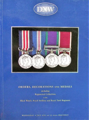 Dix, Noonan, Webb ~ Decorations & Medals ~ London ~ 04. 07. 2001