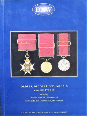 Dix, Noonan, Webb ~ Medals & Militaria ~ London ~ 20. 09. 2002