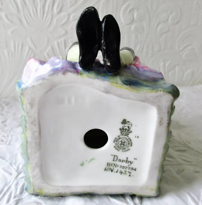 Vintage Pair of Royal Doulton Porcelain Figurines ~ 