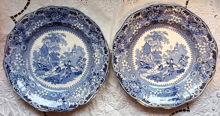 Pair of Antique Georgian Davenport 