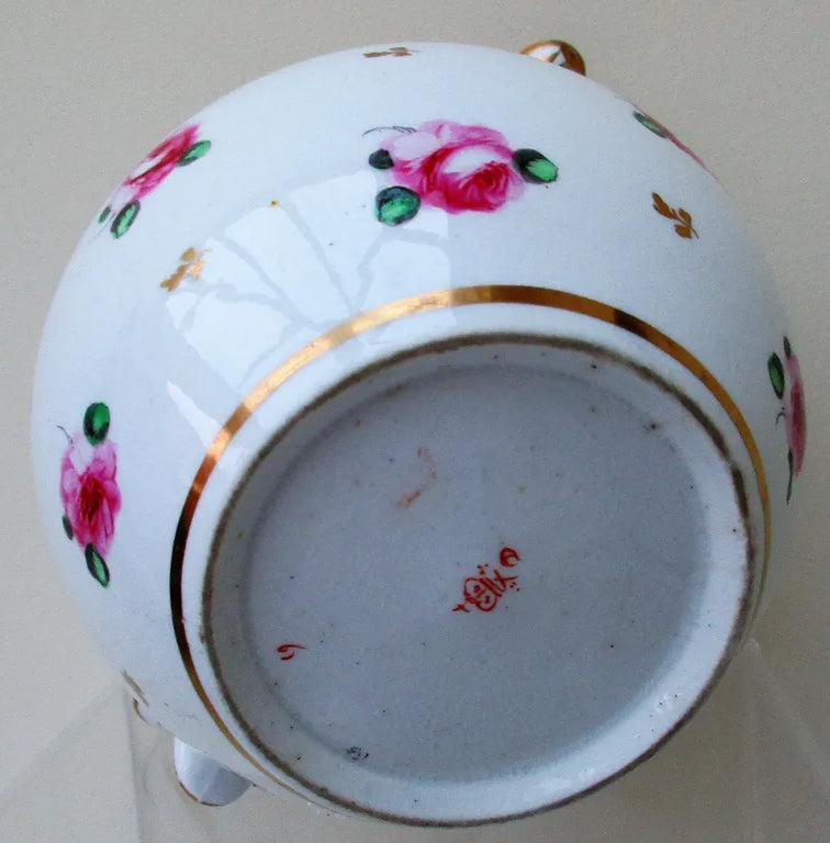 Antique Georgian Derby Porcelain Jug / Pitcher