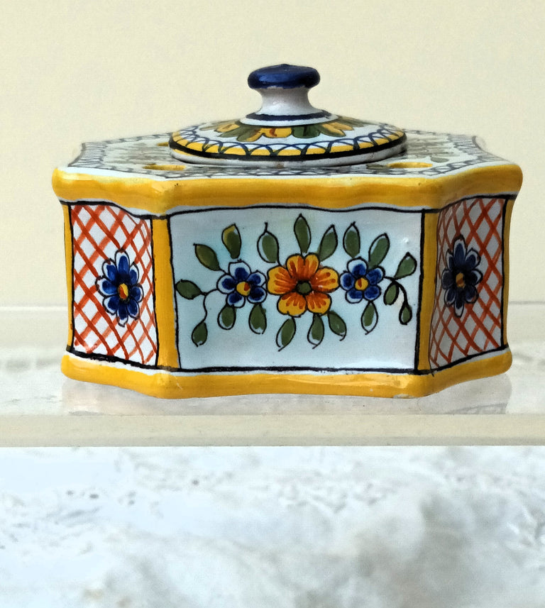 Desvres Inkwell 1a