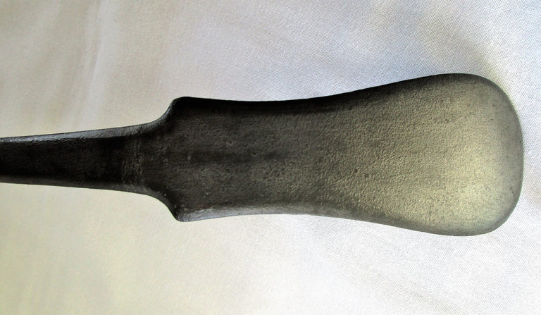 Antique English Georgian Pewter Ladle ~ Dixon & Son
