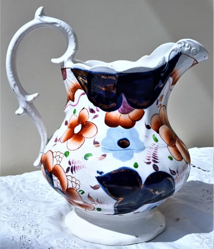 Antique Victorian Gaudy Welsh 