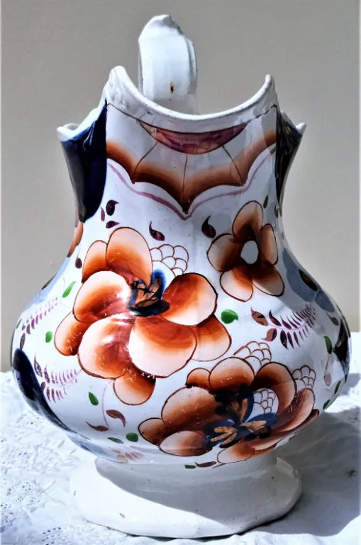 Antique Victorian Gaudy Welsh 