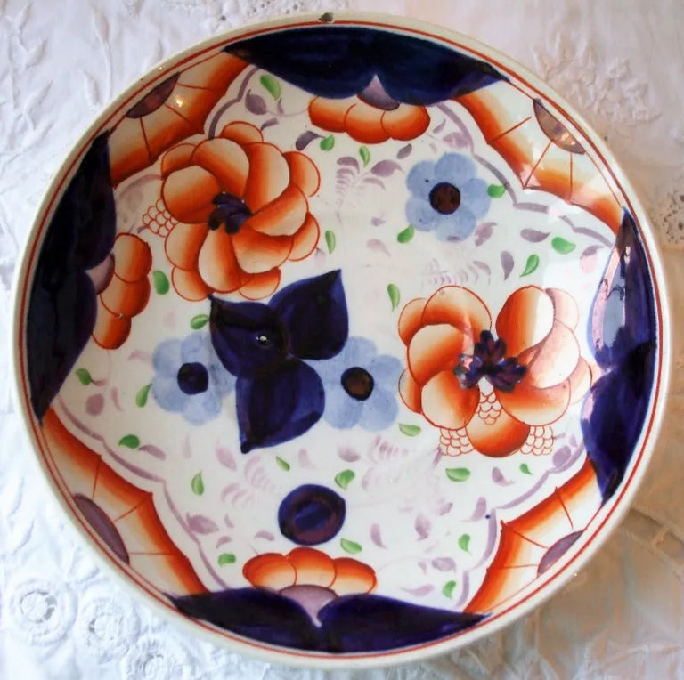 Antique Victorian Gaudy Welsh 