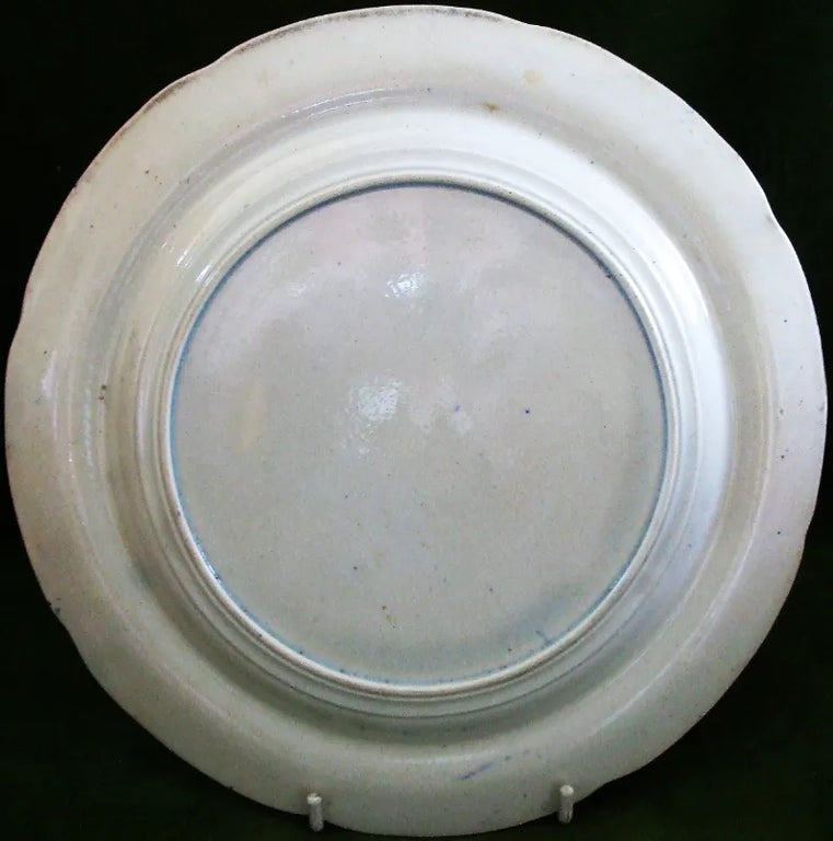 Antique Georgian / Victorian Blue & White Transfer 