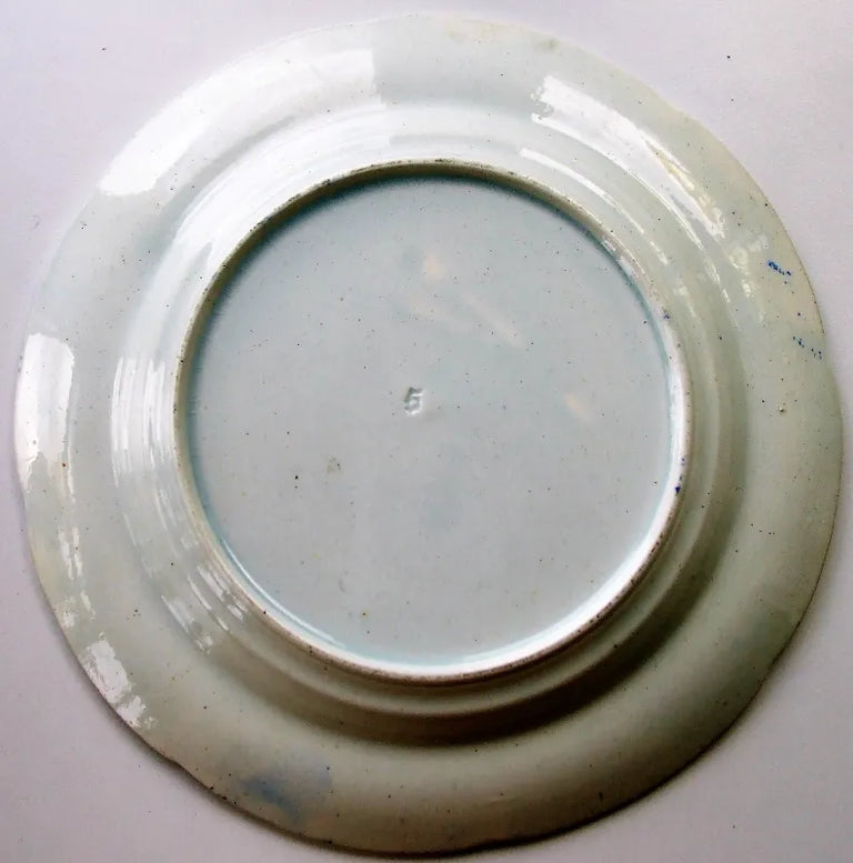 Antique Georgian / Victorian Blue & White Transfer 