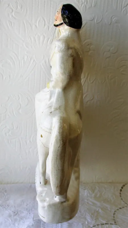 Antique Victorian Staffordshire Royal Figure ~ 