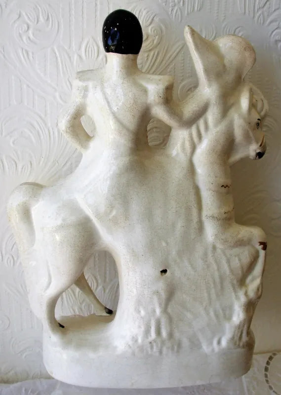 Antique Victorian Staffordshire Royal Figure ~ 