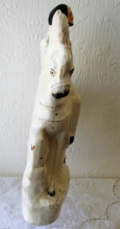 Antique Victorian Staffordshire Royal Figure ~ 