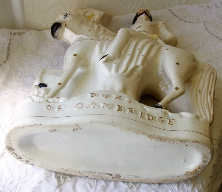Antique Victorian Staffordshire Royal Figure ~ 