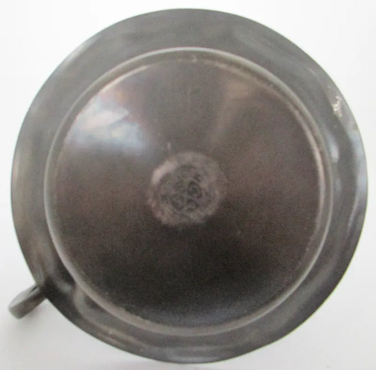Vintage Dutch Pewter Chamberstick