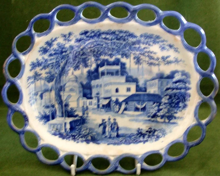 Georgian Blue & White 