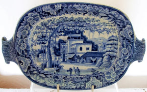 Eastern Street Scene Sauce Tureen Stand