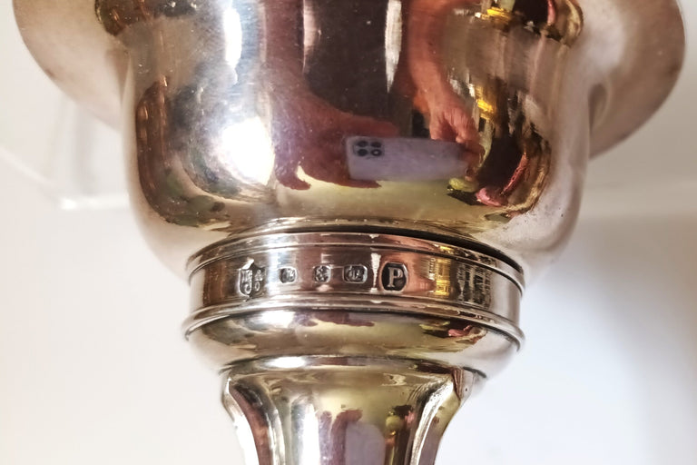 Vintage Elkington Silver Plated Wine Funnel