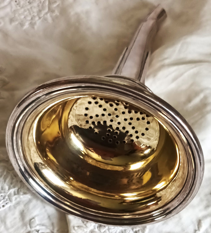 Vintage Elkington Silver Plated Wine Funnel