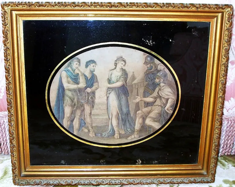 Georgian Framed Engraving ~ 