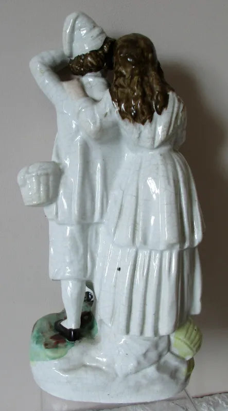 Antique Victorian Staffordshire Figure ~ 