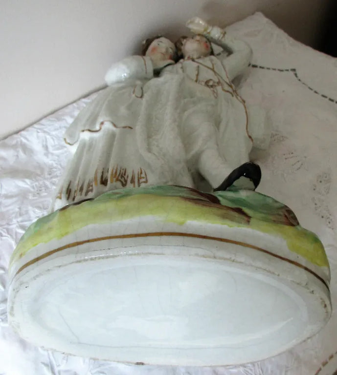 Antique Victorian Staffordshire Figure ~ 