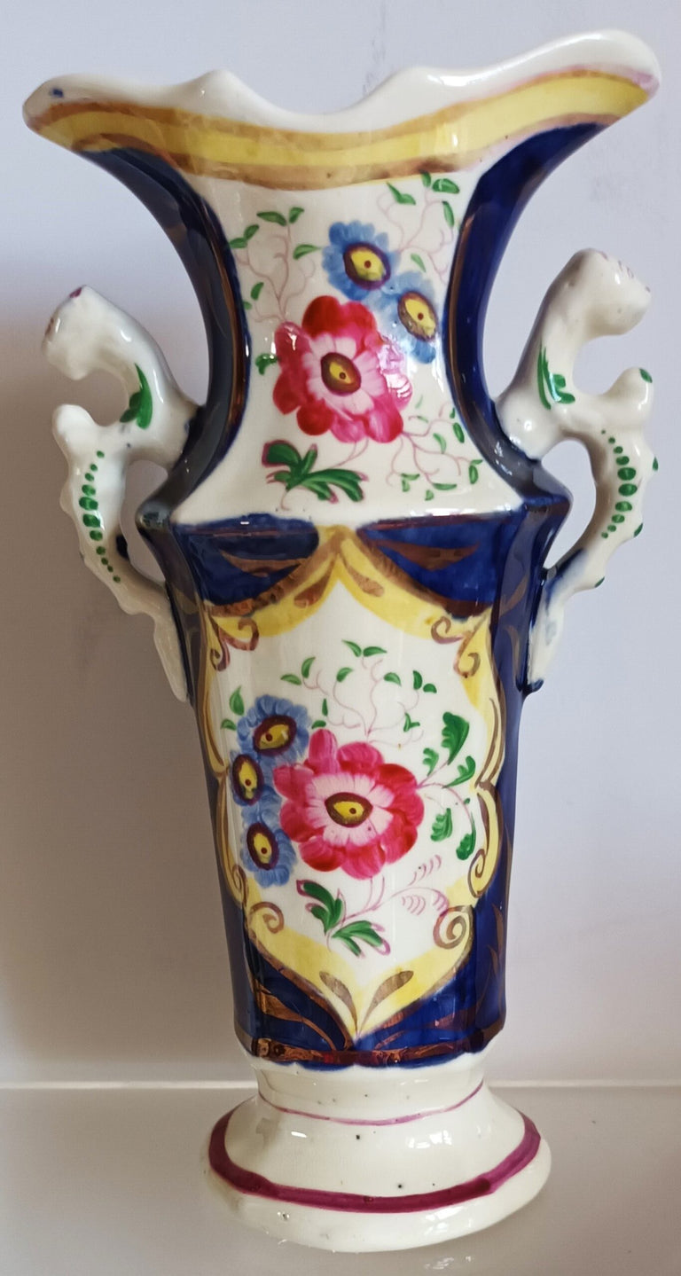 Antique Victorian Gaudy Welsh 