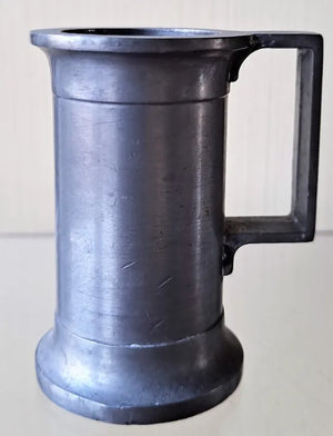 Vintage French Pewter Spirit Measure