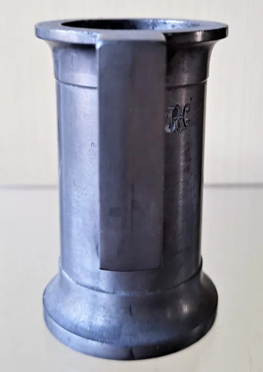 Vintage French Pewter Spirit Measure
