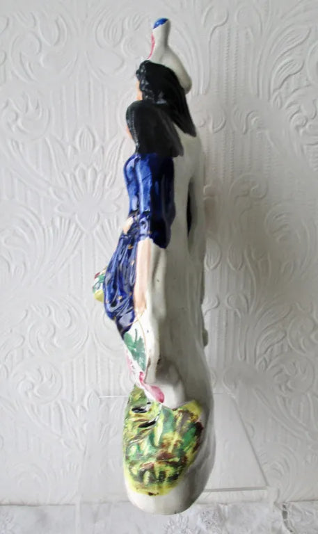 Antique Victorian Staffordshire Figure ~ 