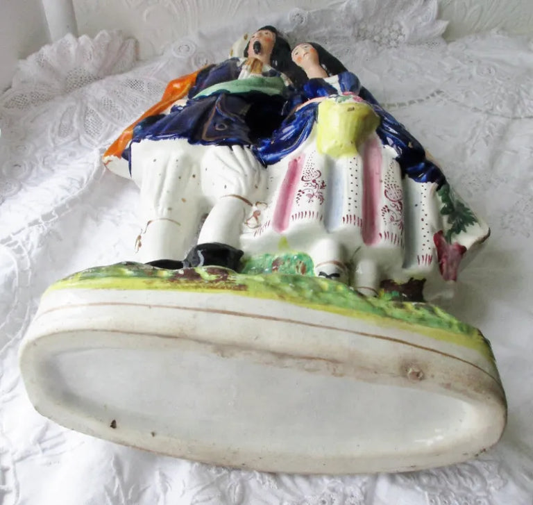 Antique Victorian Staffordshire Figure ~ 