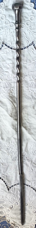 Set of Three Antique English Georgian Steel Fire Irons