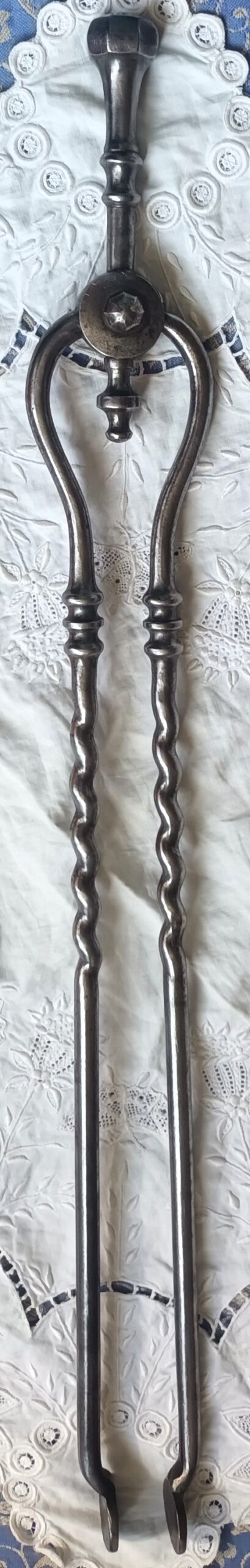 Georgian Steel Fire Irons 3 1c