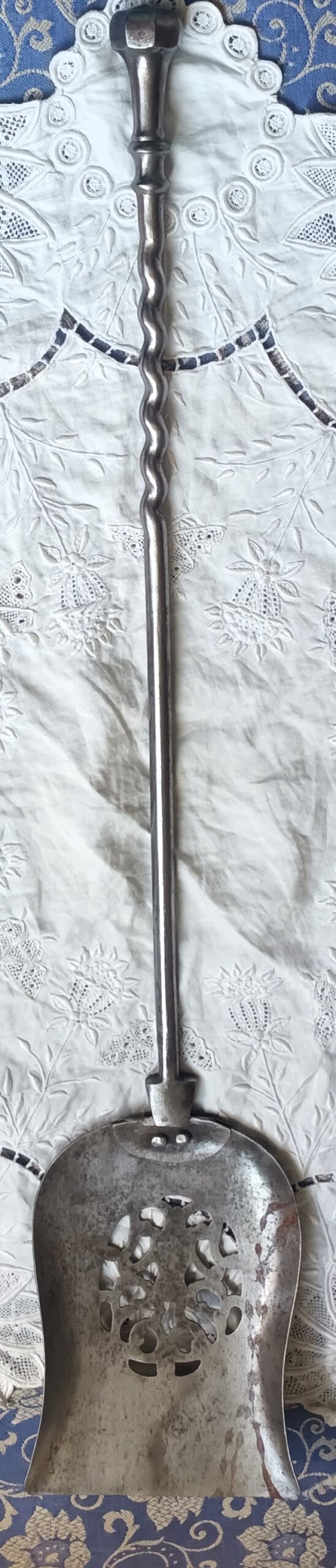 Georgian Steel Fire Irons 3 1d
